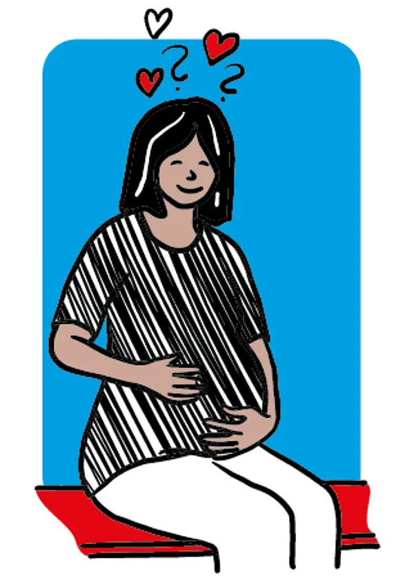 Pränataldiagnostik Illustration 