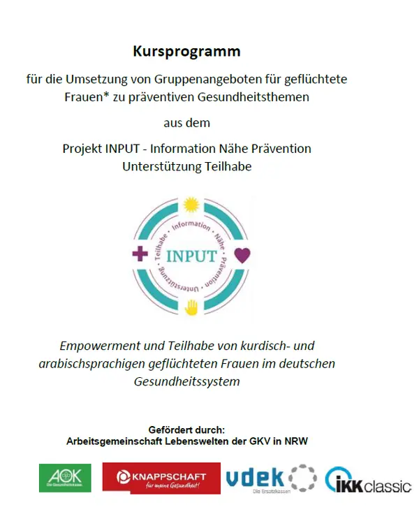 Deckblatt des beschriebenen Kursheftes